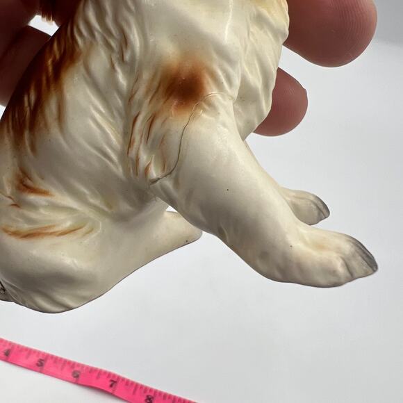 Vintage Cocker Cavalier Spaniel Made In Japan Bone China Figurine GLUED LEG - Picture 7 of 9